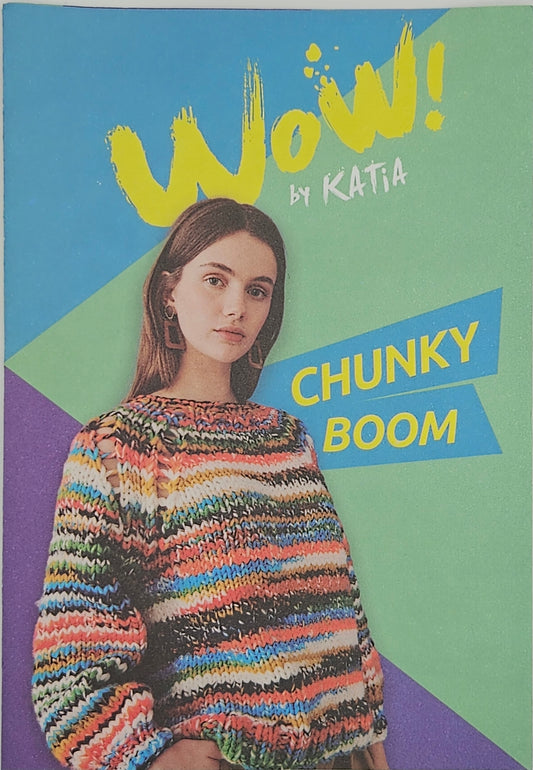 KATIA WOW! Chunky Boom – Strickset für einen kuscheligen Raglanpullover