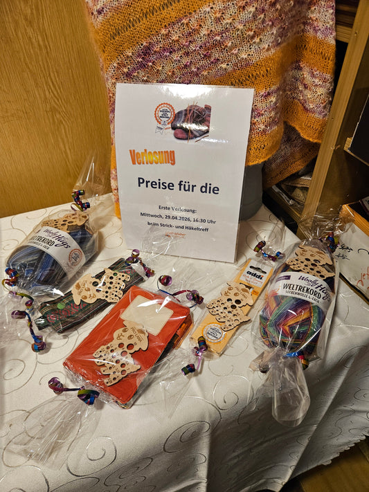 Erste Verlosung unter den fleißigen Sockenspender*innen