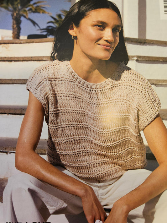 Set TOP aus Natural Cotton