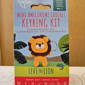 Set Mini Amigurumi zum Häkeln von Anchor - Löwe
