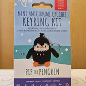 Set Mini Amigurumi zum Häkeln von Anchor - Pinguin
