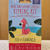 Set Mini Amigurumi zum Häkeln von Anchor - Flamingo