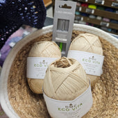Set - Hut aus Raffia ECO VITA beige
