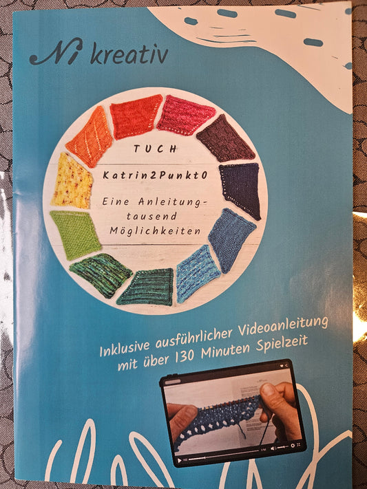 Strick dein Tuch  NUR Anleitung Katrin2Punkt0