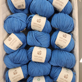 Set Sonderpreis 16x Natural Cotton Fb. 14 - blau