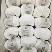 Set Sonderpreis 16x Natural Cotton Fb. 17 - weiß