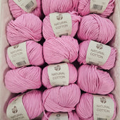 Set Sonderpreis 16x Natural Cotton Fb. 10 - rosa