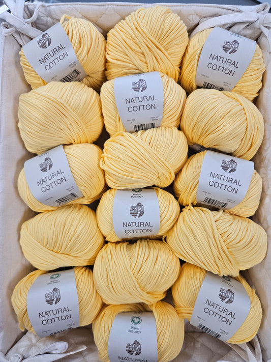 Set Sonderpreis 16x Natural Cotton Fb. 5 - gelb