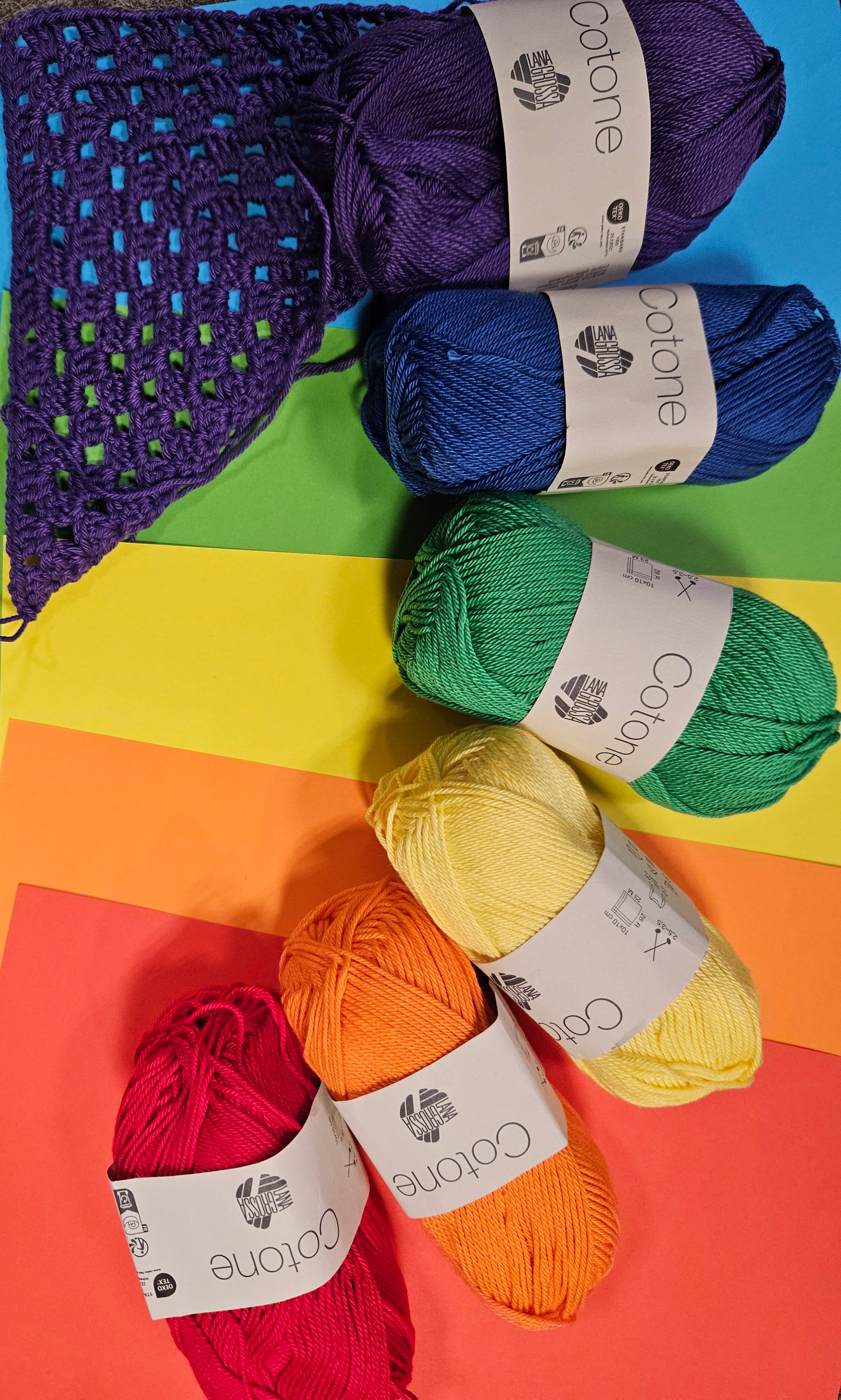 Pride Special Angebot Cotone Regenbogenfarben