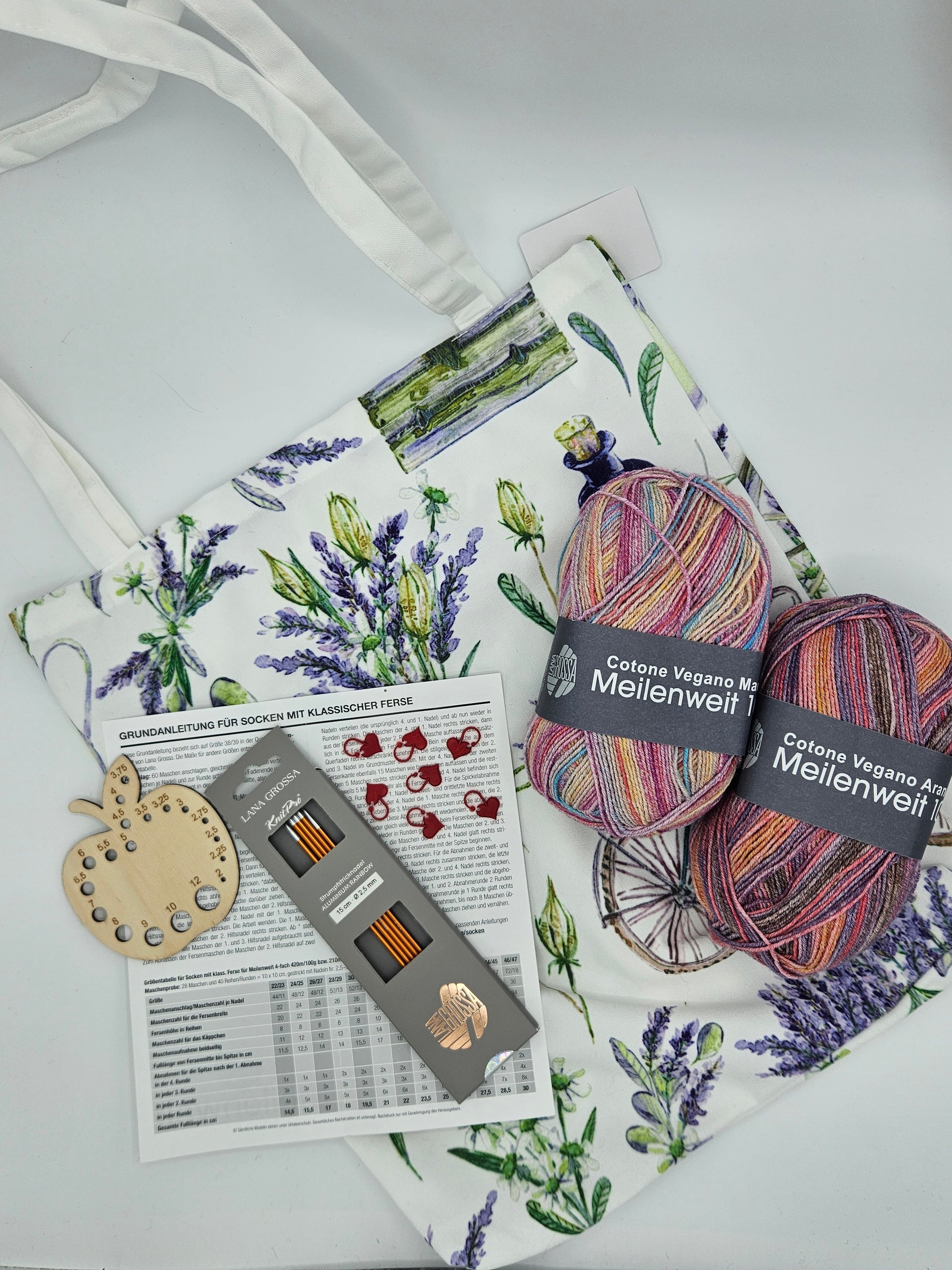 Sommer-Socken-Set bunt