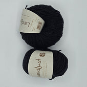 Landlust Sommerseide Wollschatz 100g schwarz