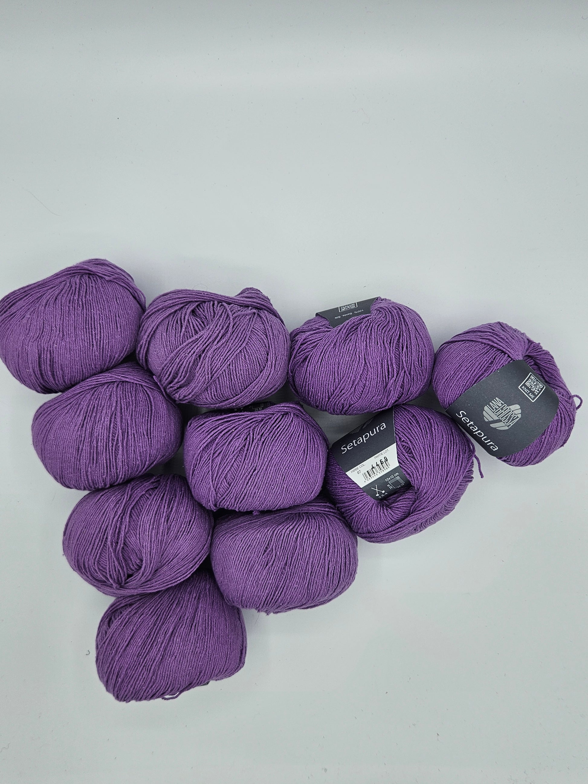 Lana Grossa Setapura Fb. 07 - Garnset mit 10 Knäul (500g)