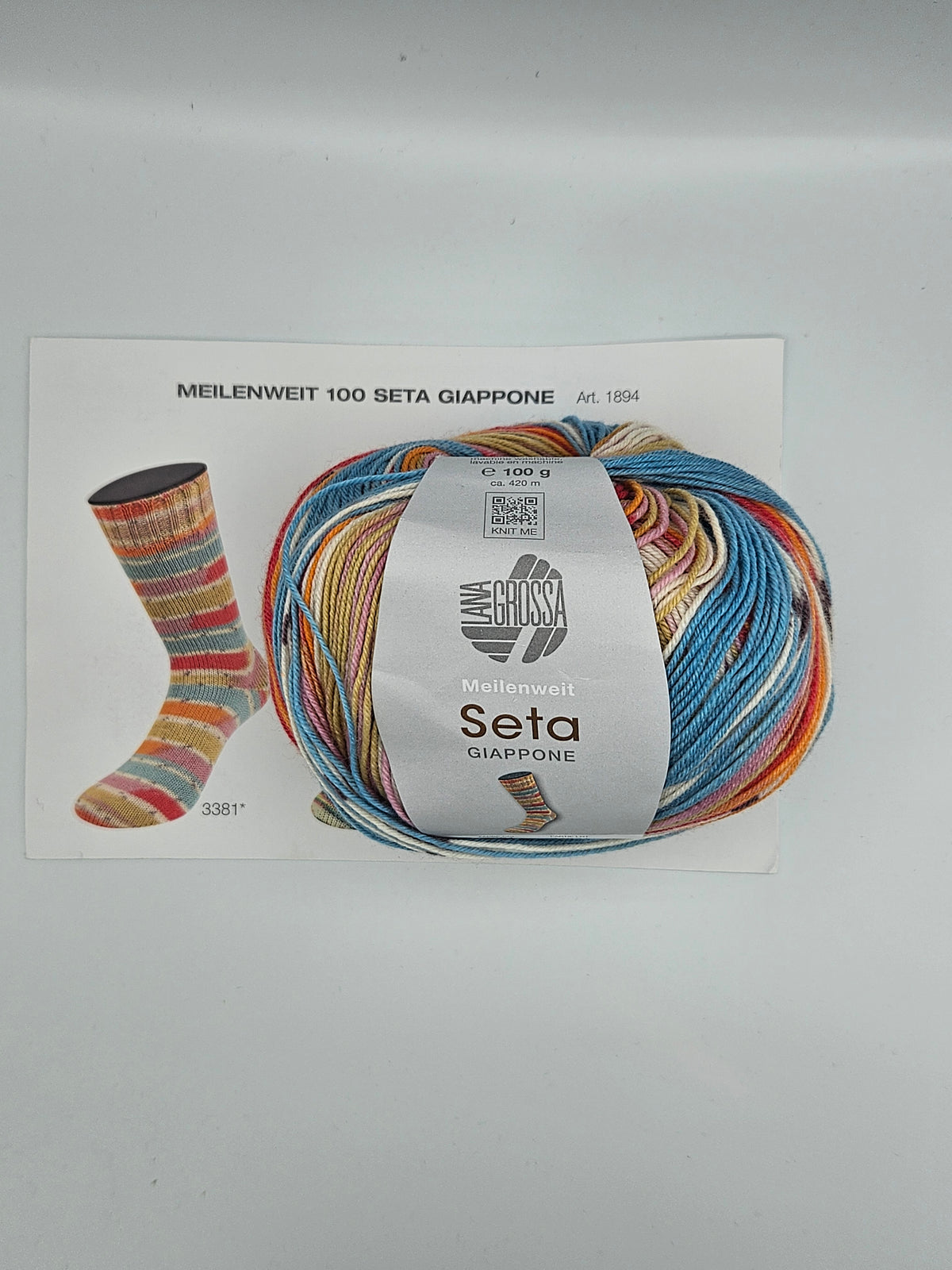 „Socktober bei Woll-Weber - Lana Grossa Meilenweit Seta Giappone zum Aktionspreis