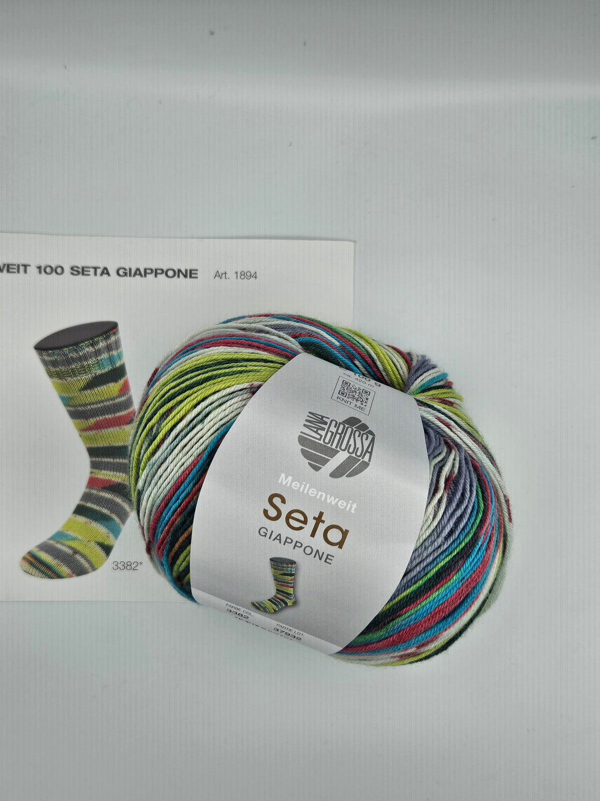 „Socktober bei Woll-Weber - Lana Grossa Meilenweit Seta Giappone zum Aktionspreis