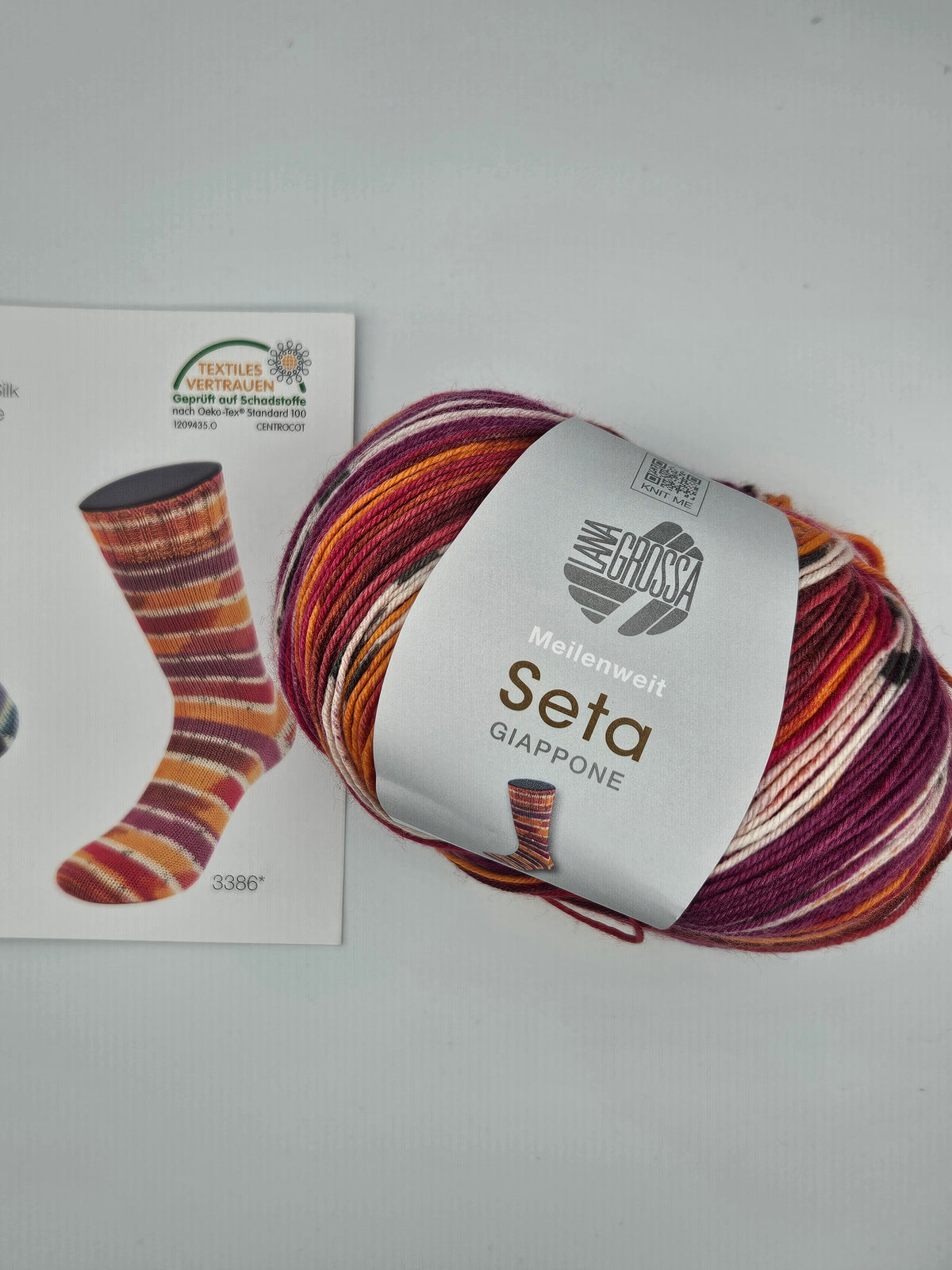 „Socktober bei Woll-Weber - Lana Grossa Meilenweit Seta Giappone zum Aktionspreis