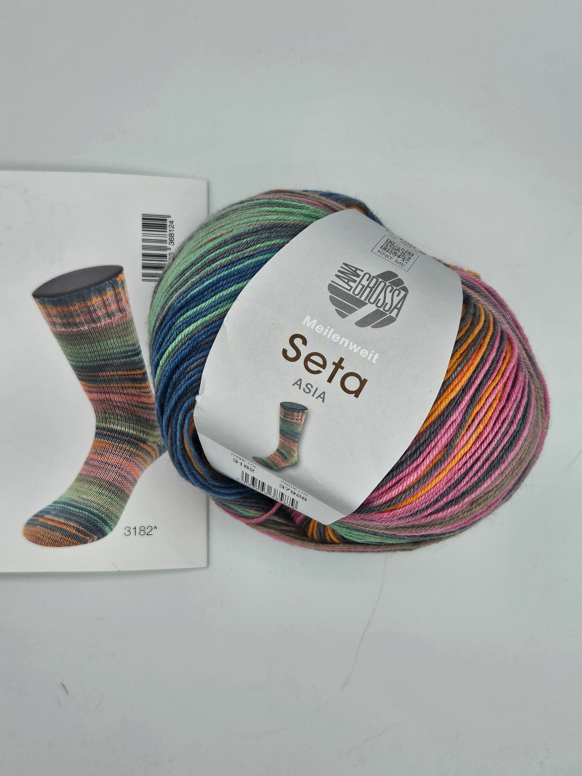 „Socktober bei Woll-Weber - Lana Grossa Meilenweit Seta Asia zum Aktionspreis