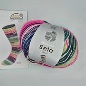 „Socktober bei Woll-Weber - Lana Grossa Meilenweit Seta Asia zum Aktionspreis