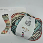 „Socktober bei Woll-Weber - Lana Grossa Meilenweit Seta Asia zum Aktionspreis