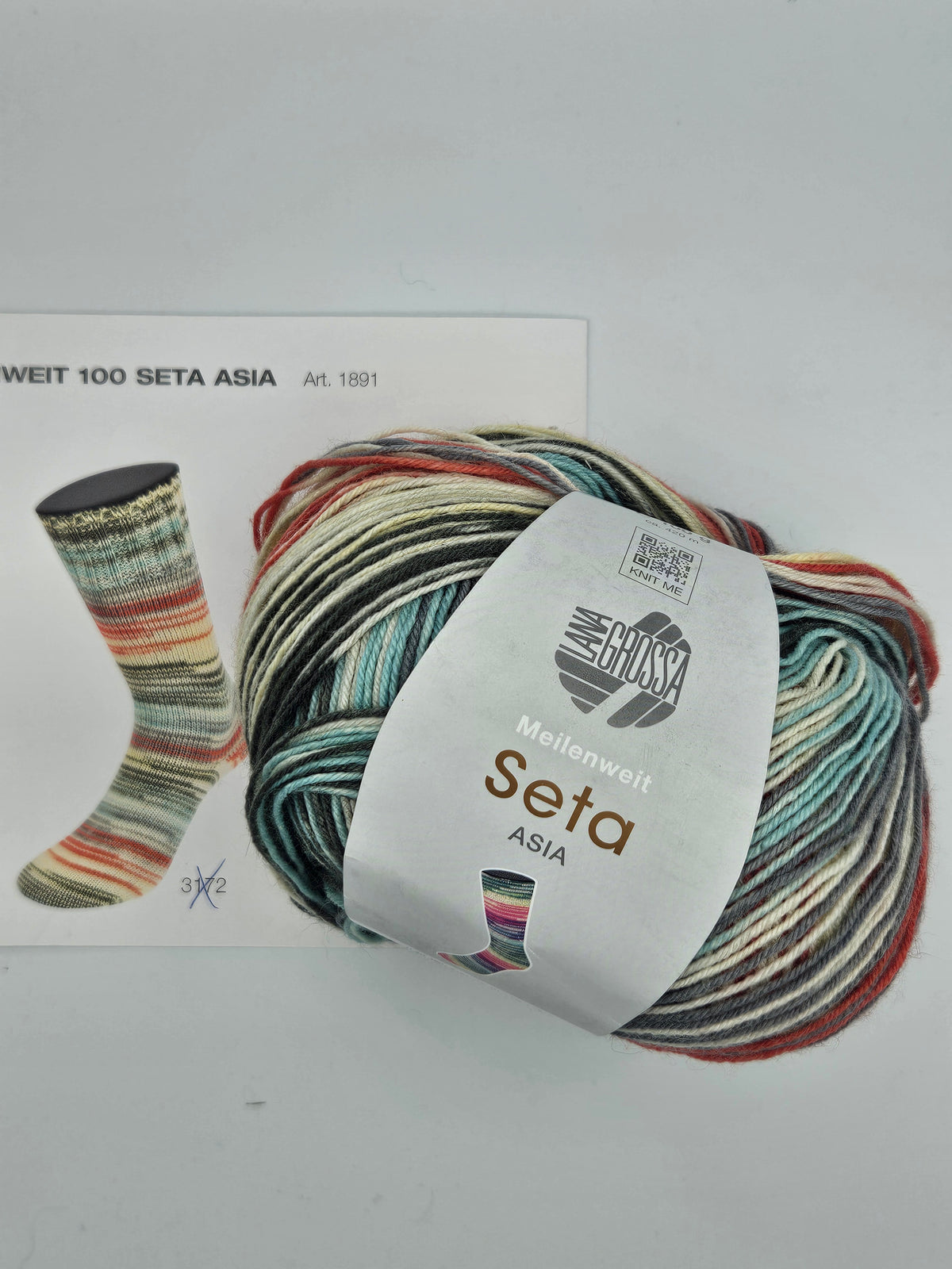 „Socktober bei Woll-Weber - Lana Grossa Meilenweit Seta Asia zum Aktionspreis