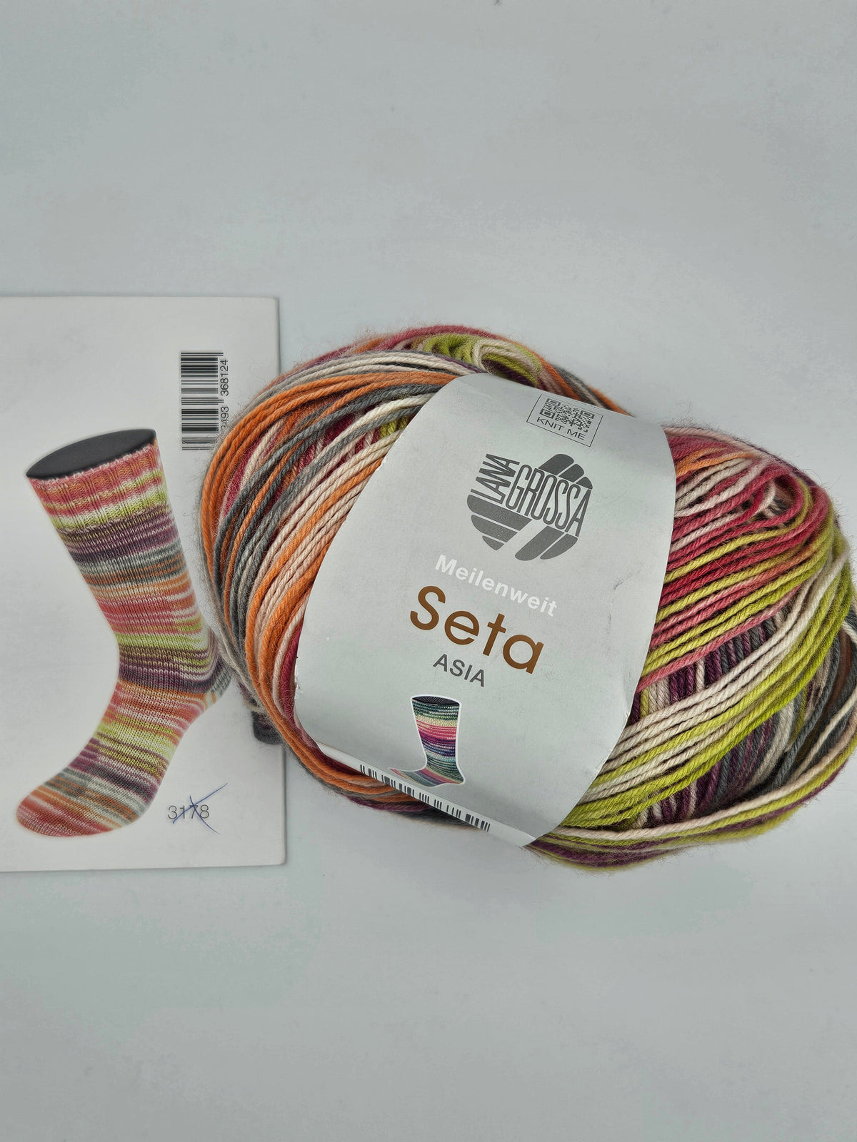 „Socktober bei Woll-Weber - Lana Grossa Meilenweit Seta Asia zum Aktionspreis
