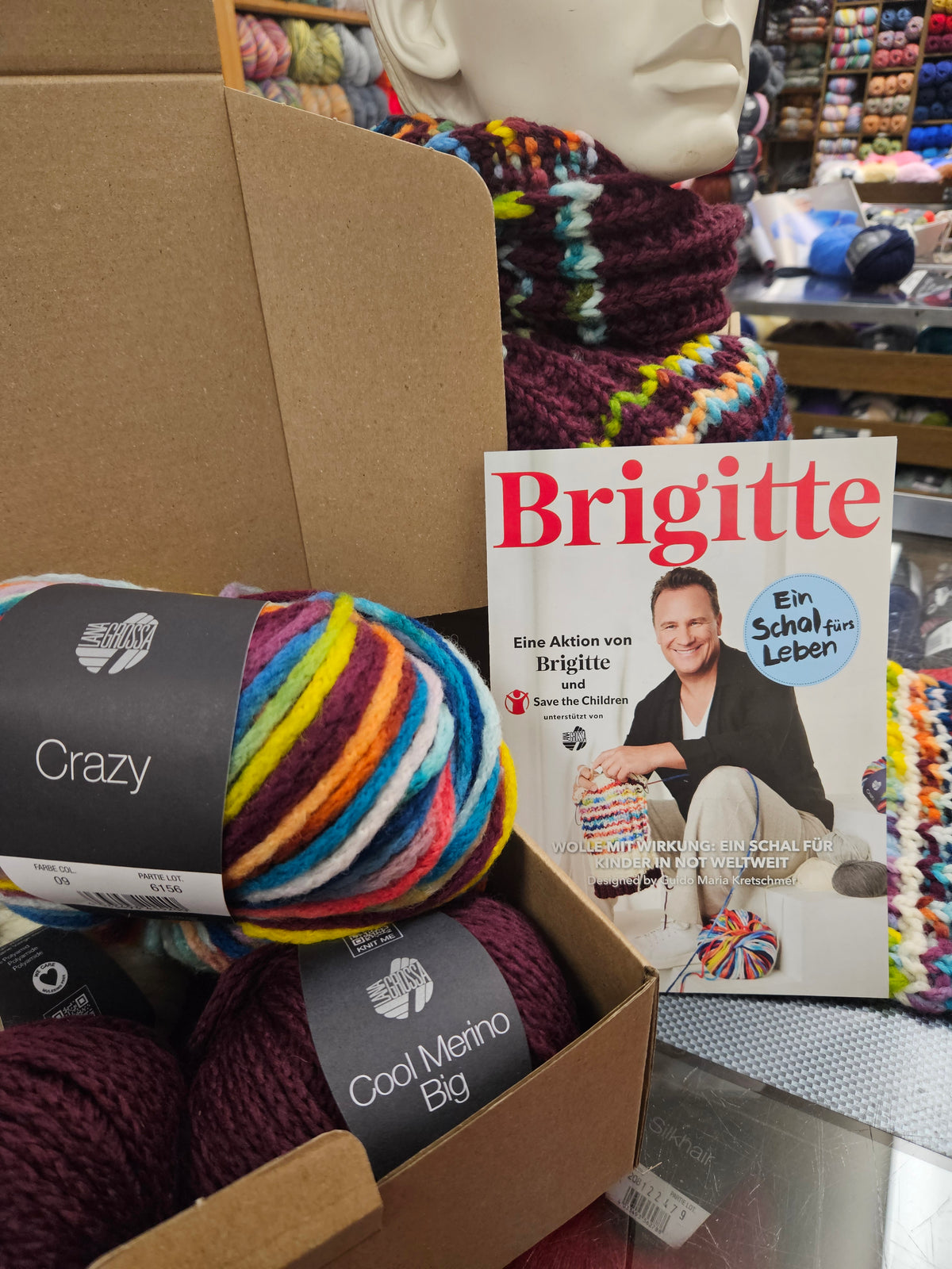 Ein Schal fürs Leben 2026 - LANA GROSSA - offizielles Strickpaket