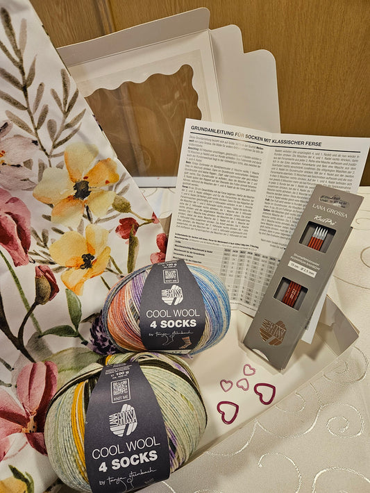 Set Frühlingsmasche "Blumenmix"