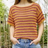 Häkelshirt aus Landlust Sommerseide