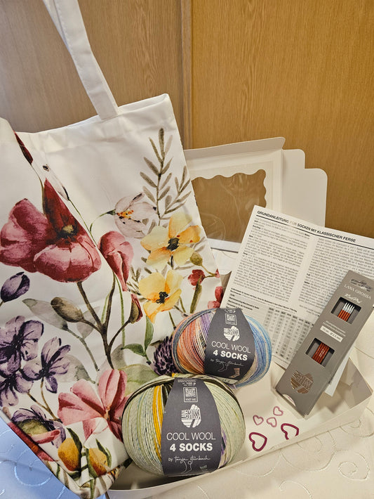 Set Frühlingsmasche "Blumenmix"